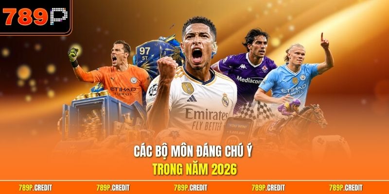 Các bộ môn đáng chú ý trong năm 2026
